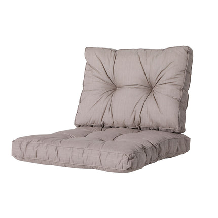 Floranz ist ungefähr 73x73cm Basic Taupe