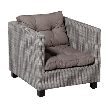 Floranz ist ungefähr 73x73cm Basic Taupe