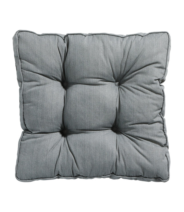 Florance -Kissen ca. 47x47cm Basic Grau