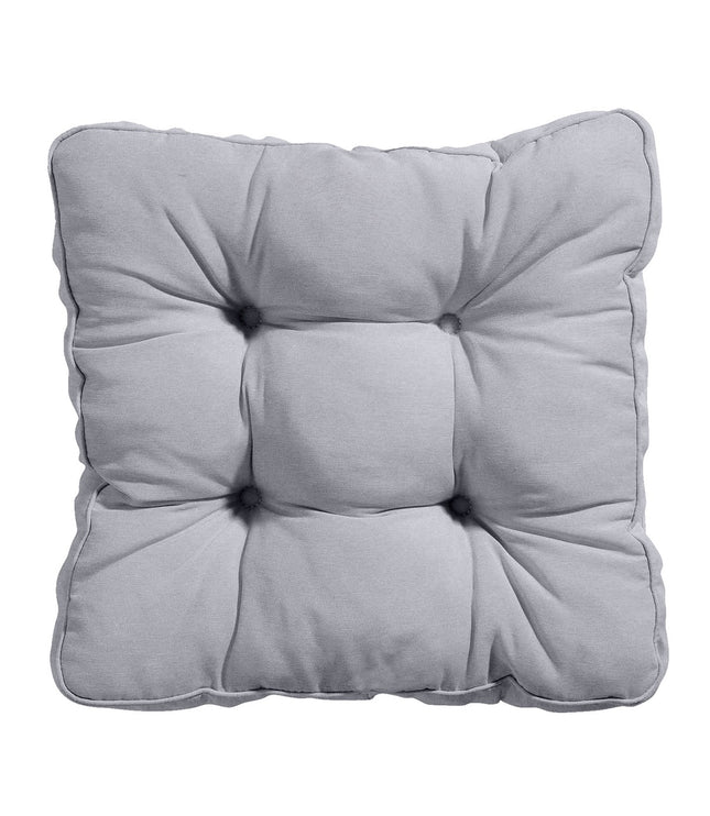 Florance Kissen ca. 47 x 47 cm Panama Hellgrau