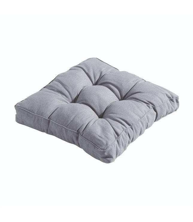 Florance Kissen ca. 47 x 47 cm Panama Hellgrau