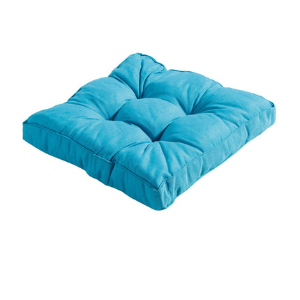 Florance -Kissen ca. 47 x 47 cm Panama Aqua