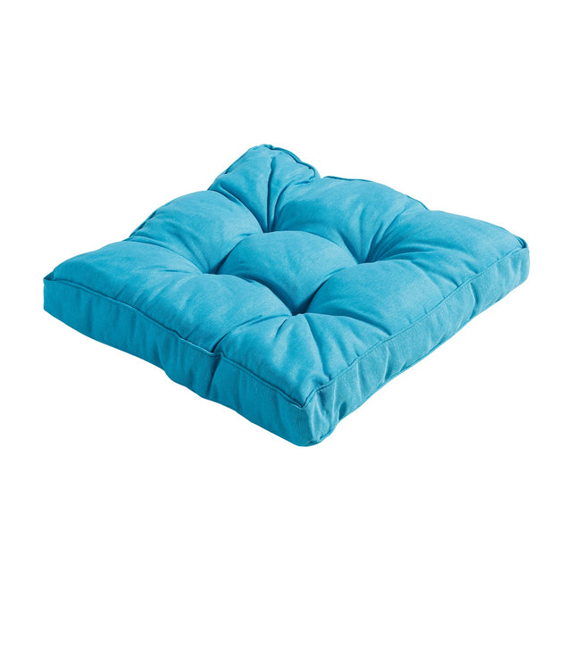 Florance -Kissen ca. 47 x 47 cm Panama Aqua