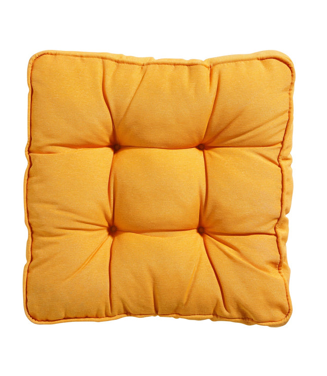 Florance -Kissen ca. 47 x 47 cm Panama Goldener Glühen