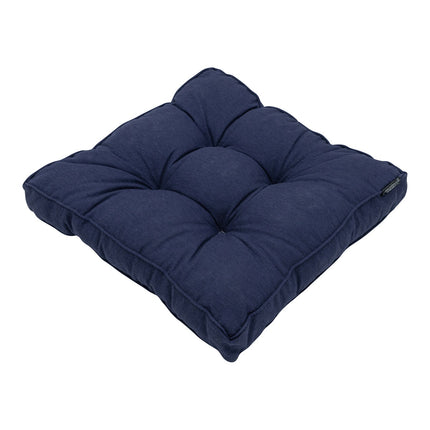 Florance kussen ca.47x47cm Panama indigo