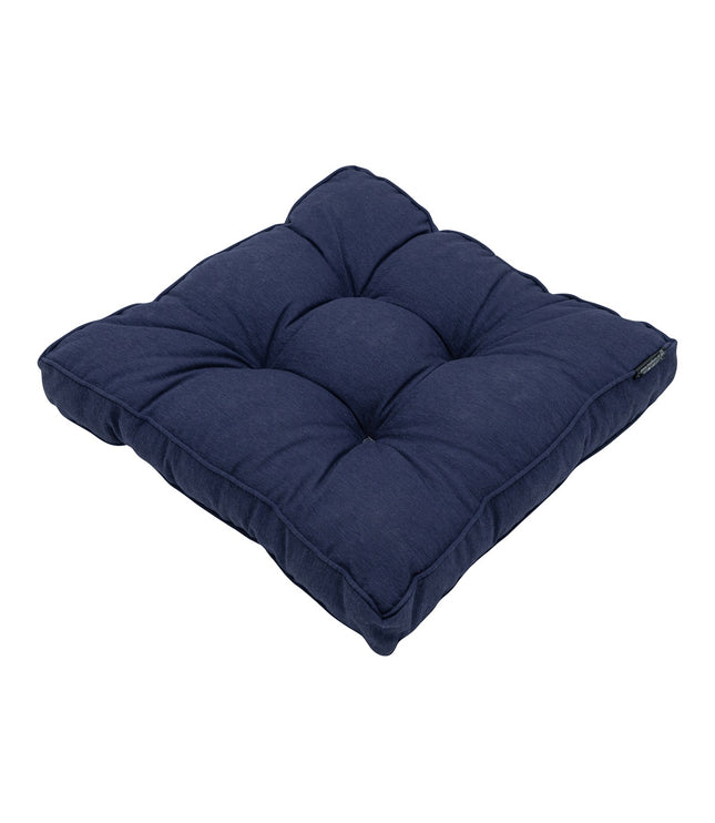 Florance kussen ca.47x47cm Panama indigo