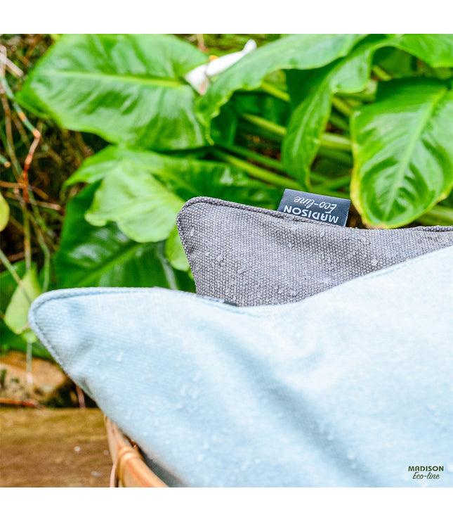 Kissen hoher universeller CA120X50CM Dunkelgrau Leinwand Eco+