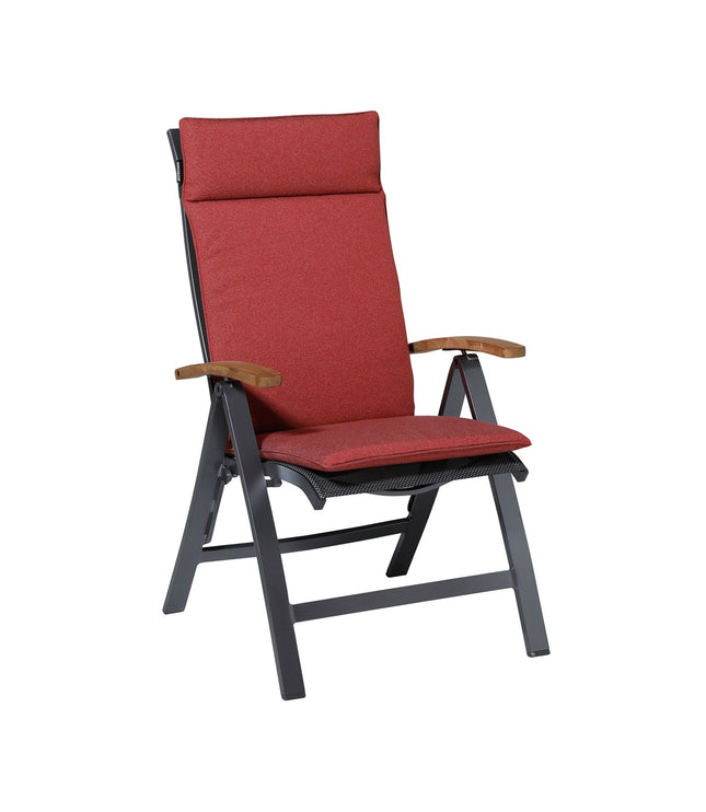 Kissen High Universal Ca120x50 cm Outdoor Manchester Rot