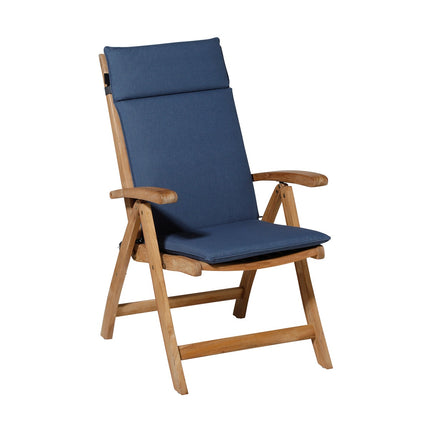 Kussen hoog universeel ca.120x50cm Outd Panama safier blue
