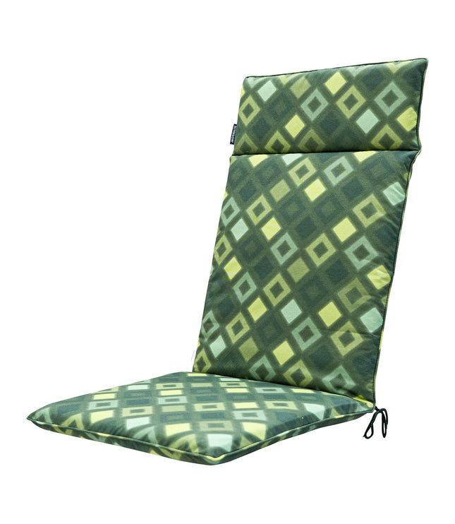 Kissen hoher universeller CA120X50 cm Outdoor -Gitter grün