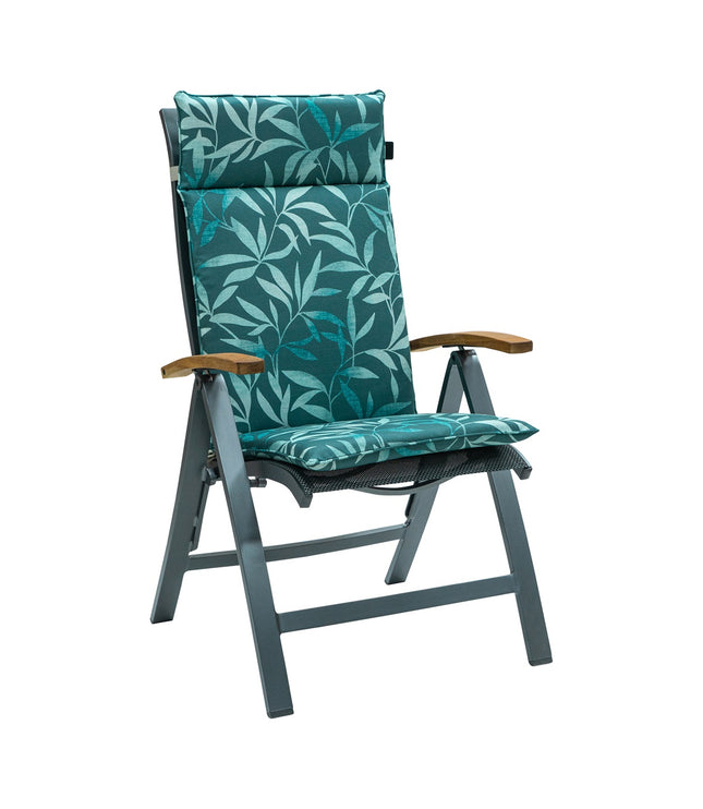 Kussen hoog universeel ca.120x50cm Outdoor+ Fergus sea blue