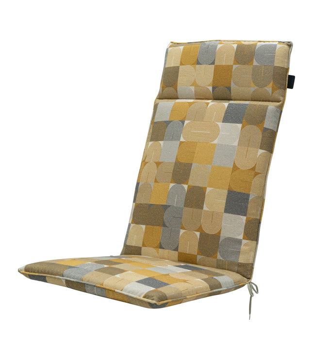 Kissen High Universal Ca120x50 cm Outdoor WR Jacky Senf