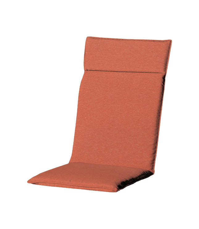 Kussen hoog universeel rits ca.120x50cm Panama flame orange