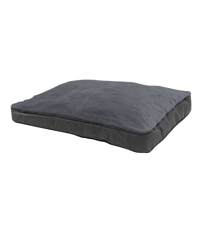 Hundelounge/Velor ca.120x80x20cm Outd Skai Ledergrau