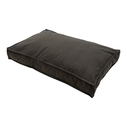 Hondenlounge ca.100x68x15cm Dark grey canvas eco+
