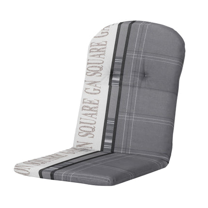 Kuip hoog ca.96x45cm Madison garden grey