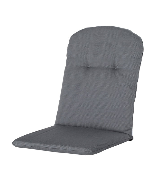 Kuip hoog ca.96x45cm Rib grey