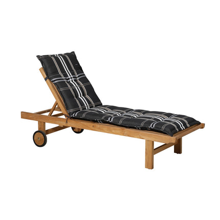 Ligbedkussen luxe ca.200x65cm Nils taupe