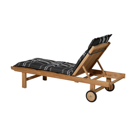 Ligbedkussen luxe ca.200x65cm Nils taupe