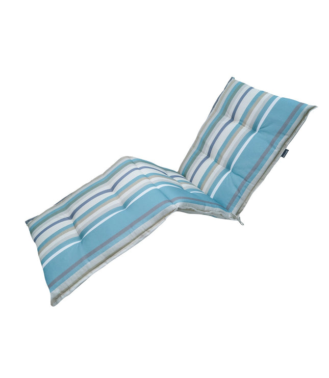 Ligbedkussen ca.200x65cm Righe azure