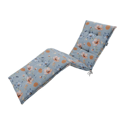Ligbedkussen ca.200x65cm Florina blue