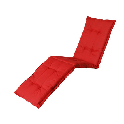 Sonnenbettkissen ca.200x65cm Grundrot