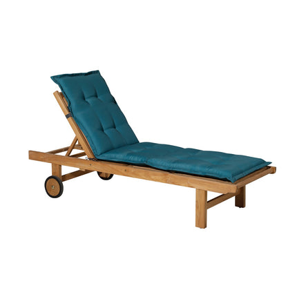 Sonnenbettkissen ca.200x65 cm Panama Meerblau