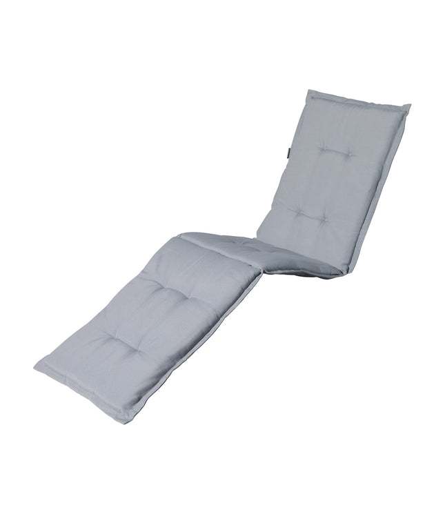 Ligbedkussen ca.200x65cm Panama light grey