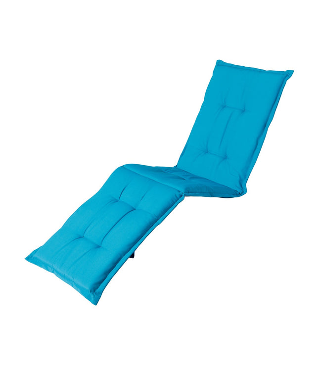 Ligbedkussen ca.200x65cm Panama aqua