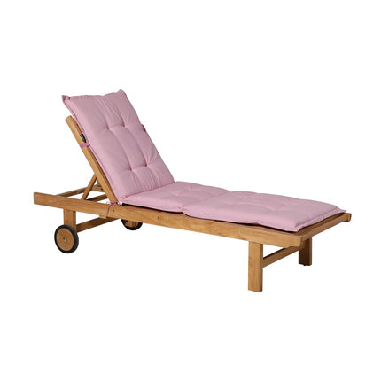 Sonnenbettkissen ca.200x65 cm Panama Weichrosa
