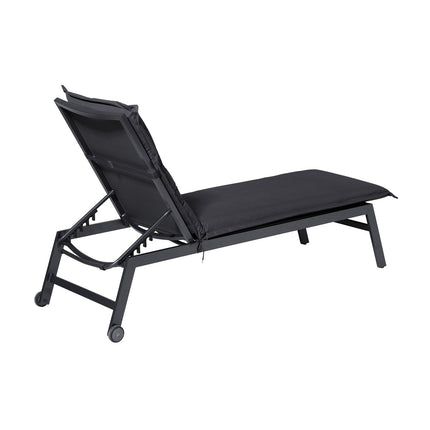 Ligbedkussen ca.200x65cm Outdoor Panama grey