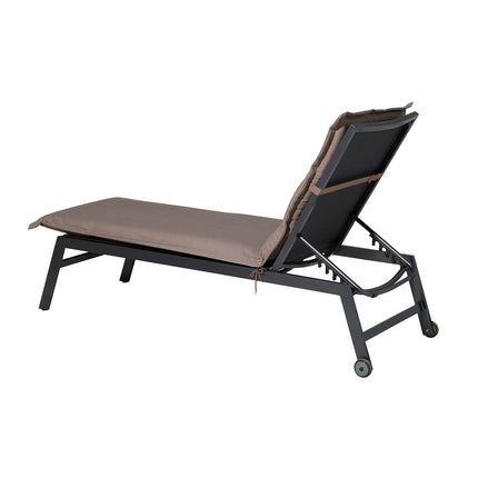 Ligbedkussen ca.200x65cm Outdoor Panama taupe