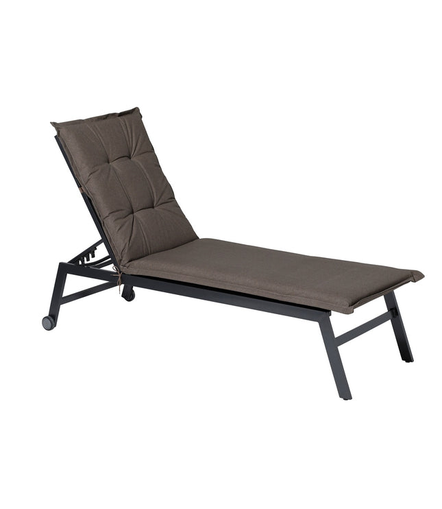 Ligbedkussen ca.200x65cm Outdoor Oxford taupe