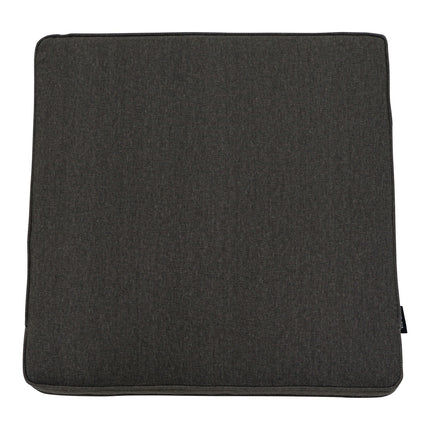 Lounge luxe ca.60x60cm Dark grey canvas eco+