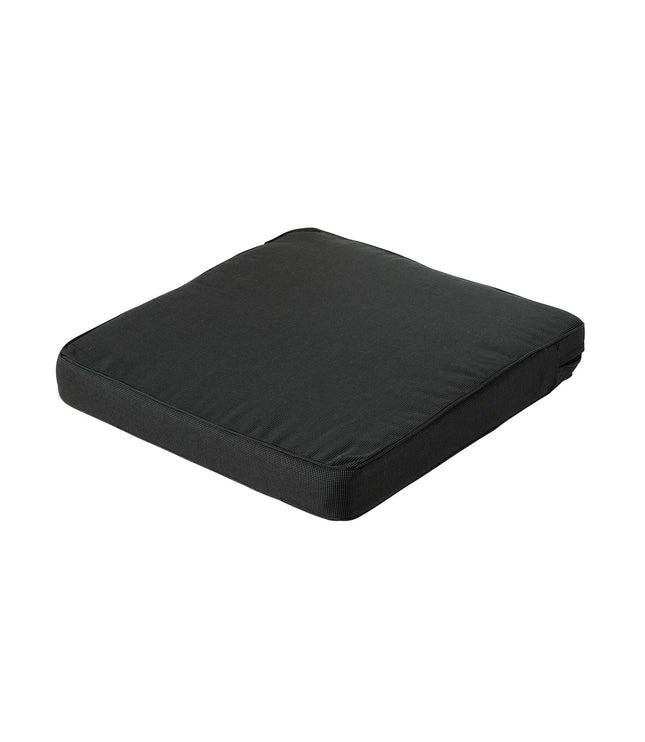 Lounge luxe ca.60x60cm Rib black