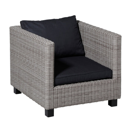 Lounge luxe ca.73x73cm Basic black