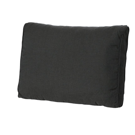 Lounge rug soft ca.40x60cm Rib black