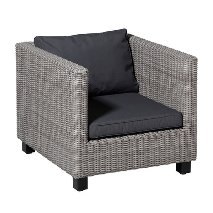 Lounge rug soft ca.40x60cm Outdoor Panama grey