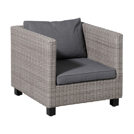 Lounge rug soft ca.40x60cm Outdoor Oxford grey