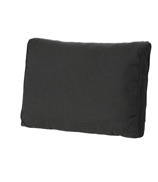 Lounge rug soft ca.40x73cm Rib black