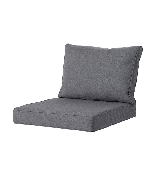 Lounge Back Kissen ca.40x73cm Outdoor Manchester Grey