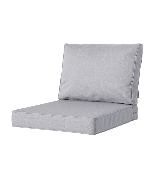 Lounge rugkussen ca.40x73cm Outdoor Manchester light grey