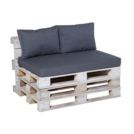 Lounge Palettenkissen ca.120x80 cm Outdoor Manchester Denim Grey
