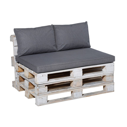 Lounge Palettenkissen ca.120x80 cm Outdoor Oxford Gray