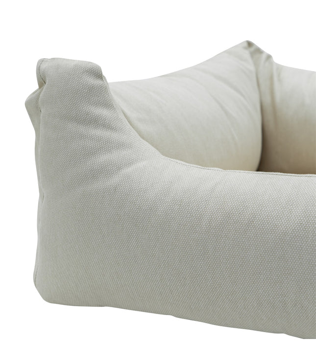 Hundekorb ca.100x80x25cm Beige Canvas Eco+