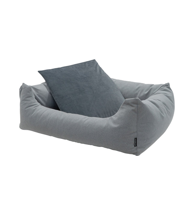 Hundekorb ca.100x80x25 cm Outdoor Manchester Hellgrau