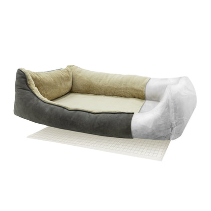 Sofa Orthopedische ca.50x65cm Taupe