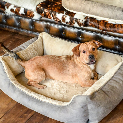 Sofa Orthopedische ca.100x70cm Taupe