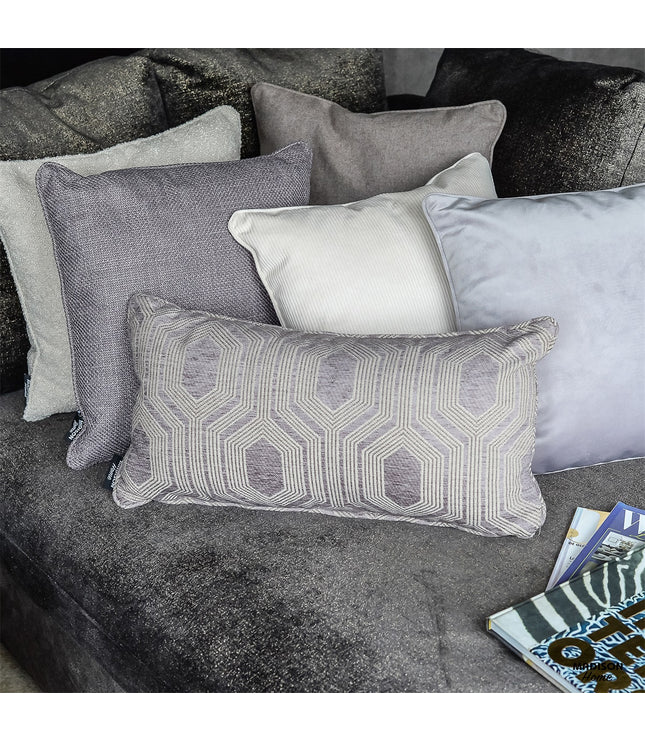 Sierkussen ca.30x60cm Nola lila