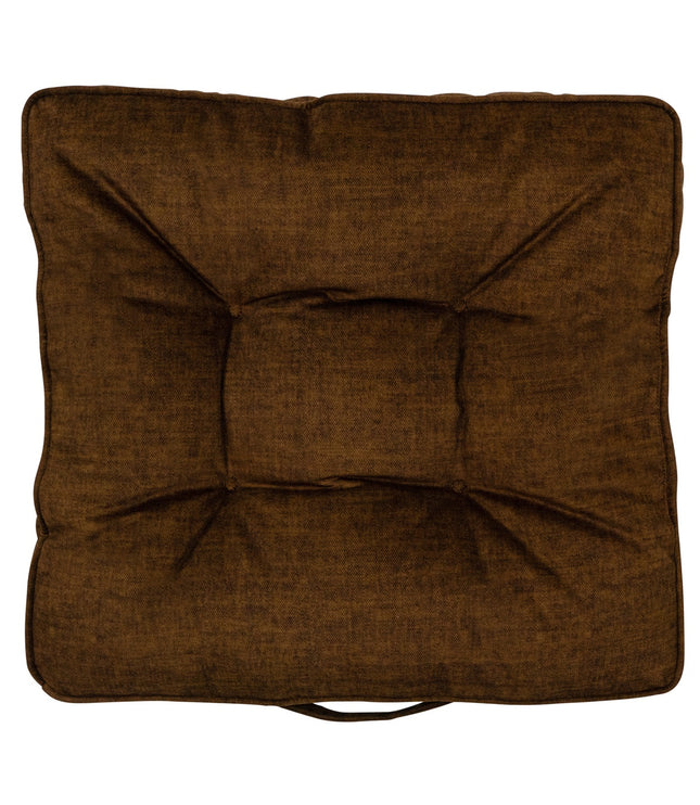 Florance -Kissen ca. 47 x 47 cm Capri Choco